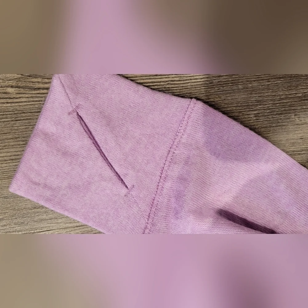 Girl's Cozy Lavender Pullover Hoodie Size M (7/8) - All In Motion